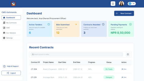 Contract Management System
